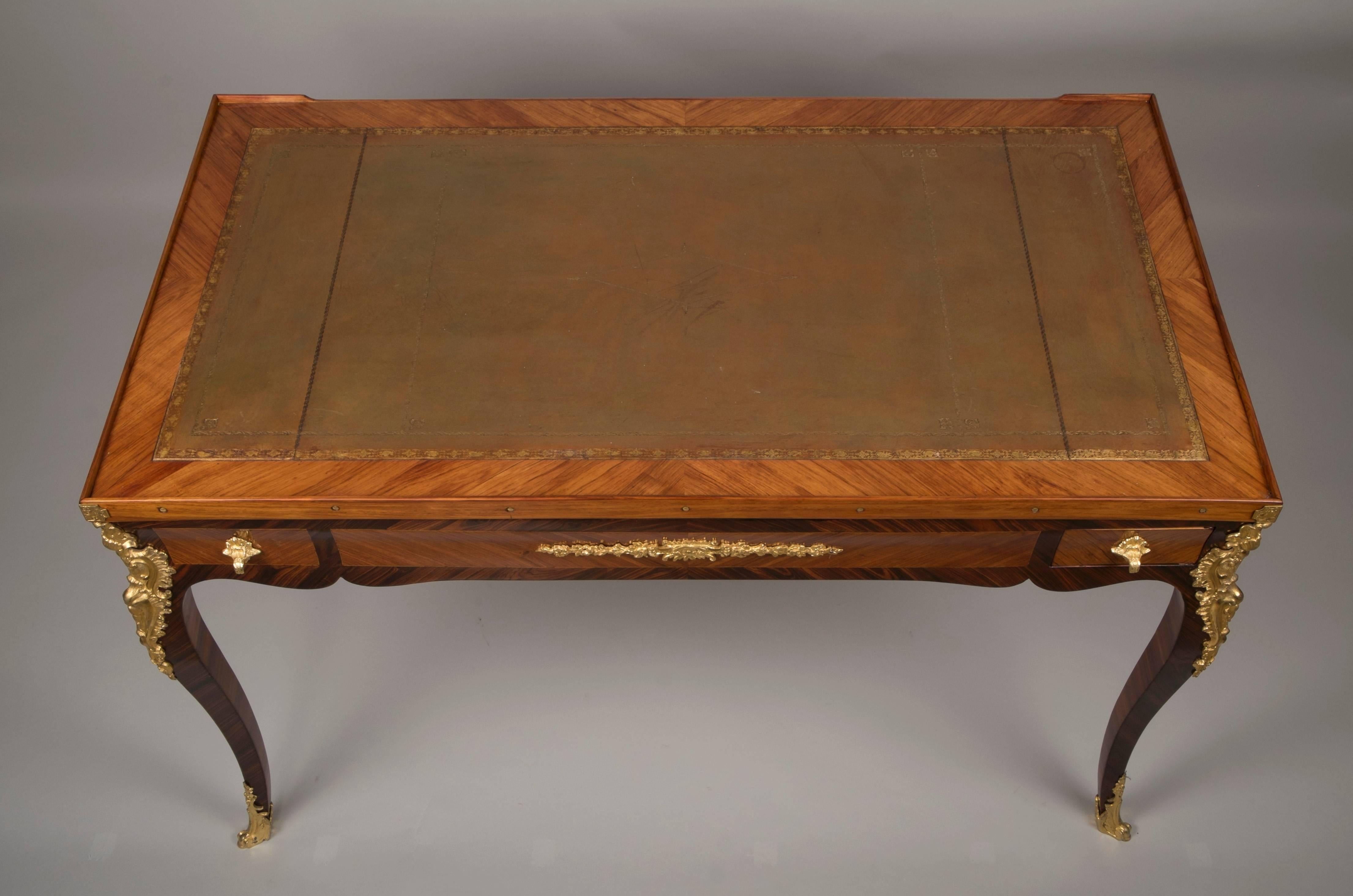 Louis XV Tric Trac Table Stamped by Jean Potarange For Sale 4