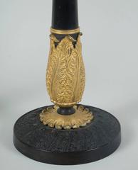 Pair of French Restauration Candlesticks
