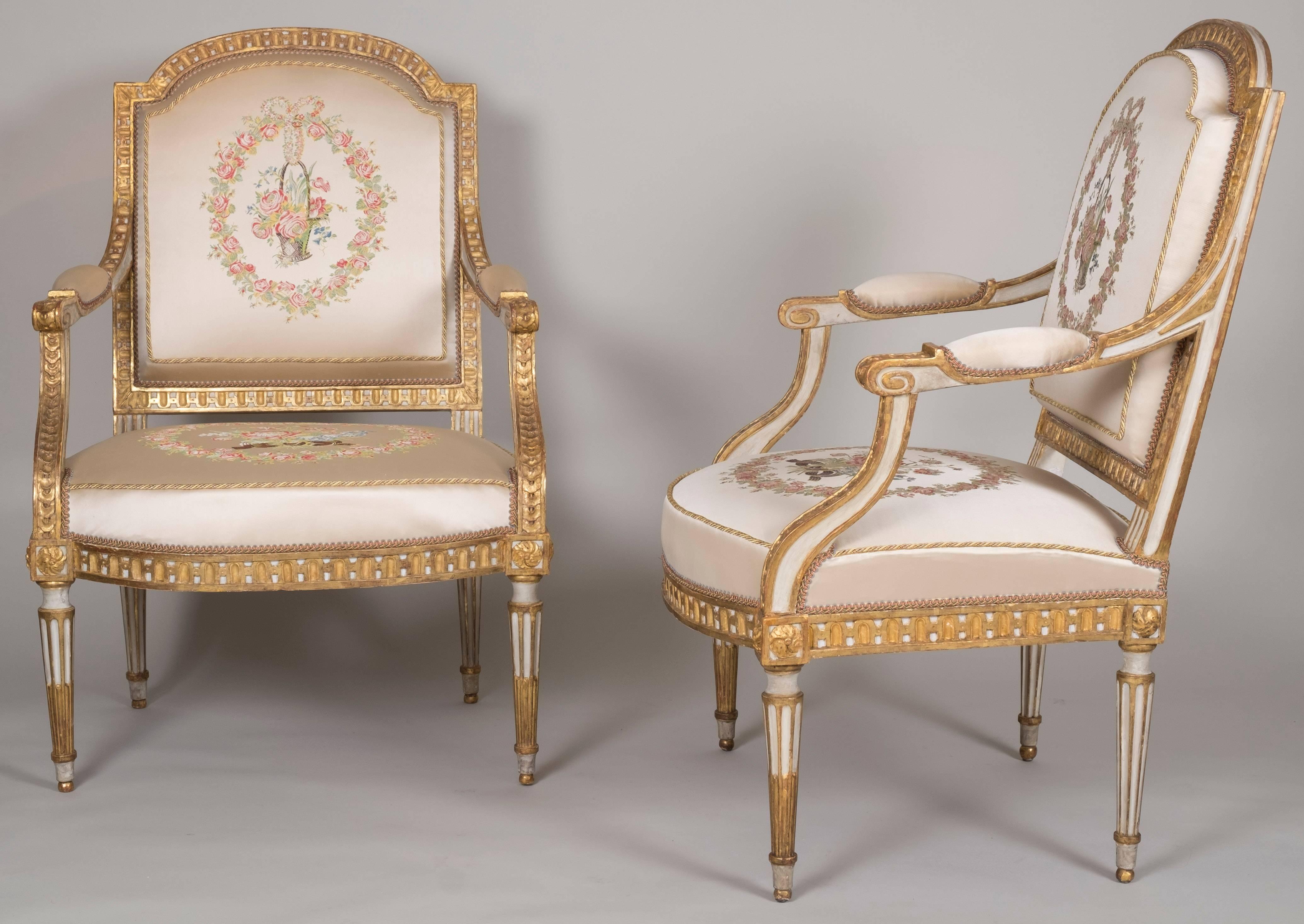 Exceptional French Louis XVI Salon For Sale 6