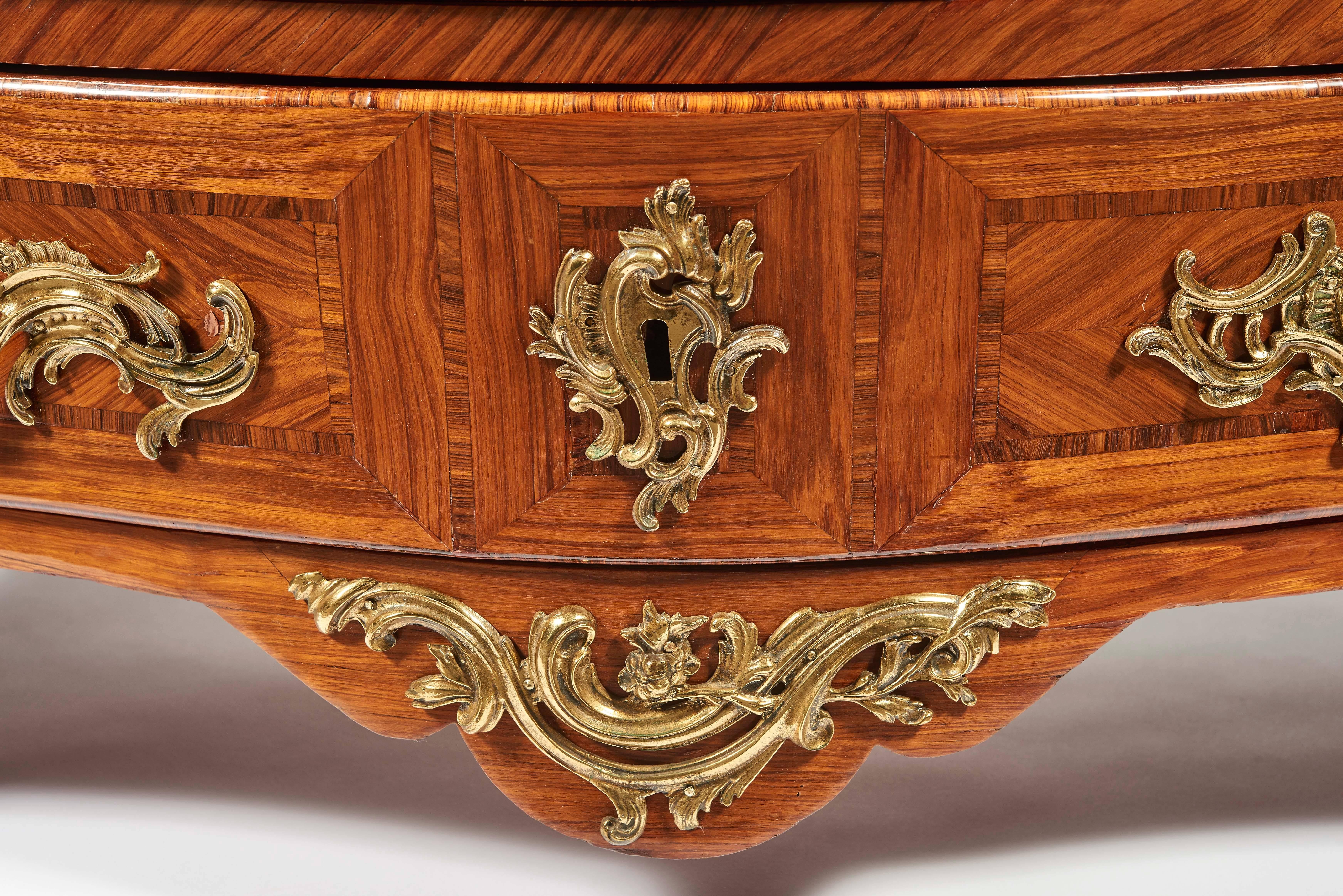 18th Century and Earlier Commode Tombeau Stamped by Jean Charles Ellaume For Sale