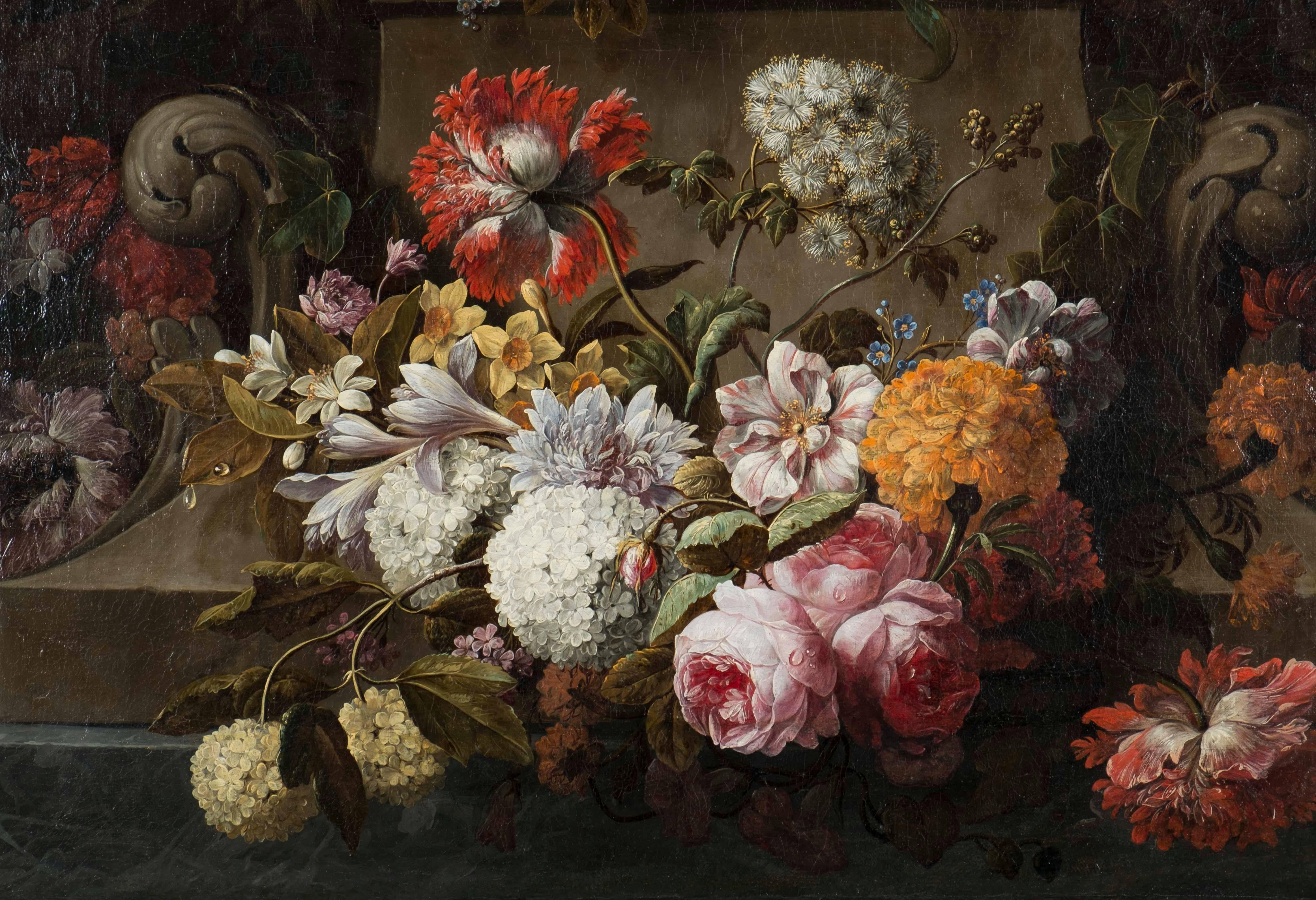 European Still Life by Verbruggen the Young For Sale