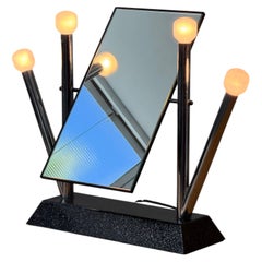 Miroir de table « Yucca » d'Anna Anselmi, Bieffeplast, Italie, design postmoderne des années 80