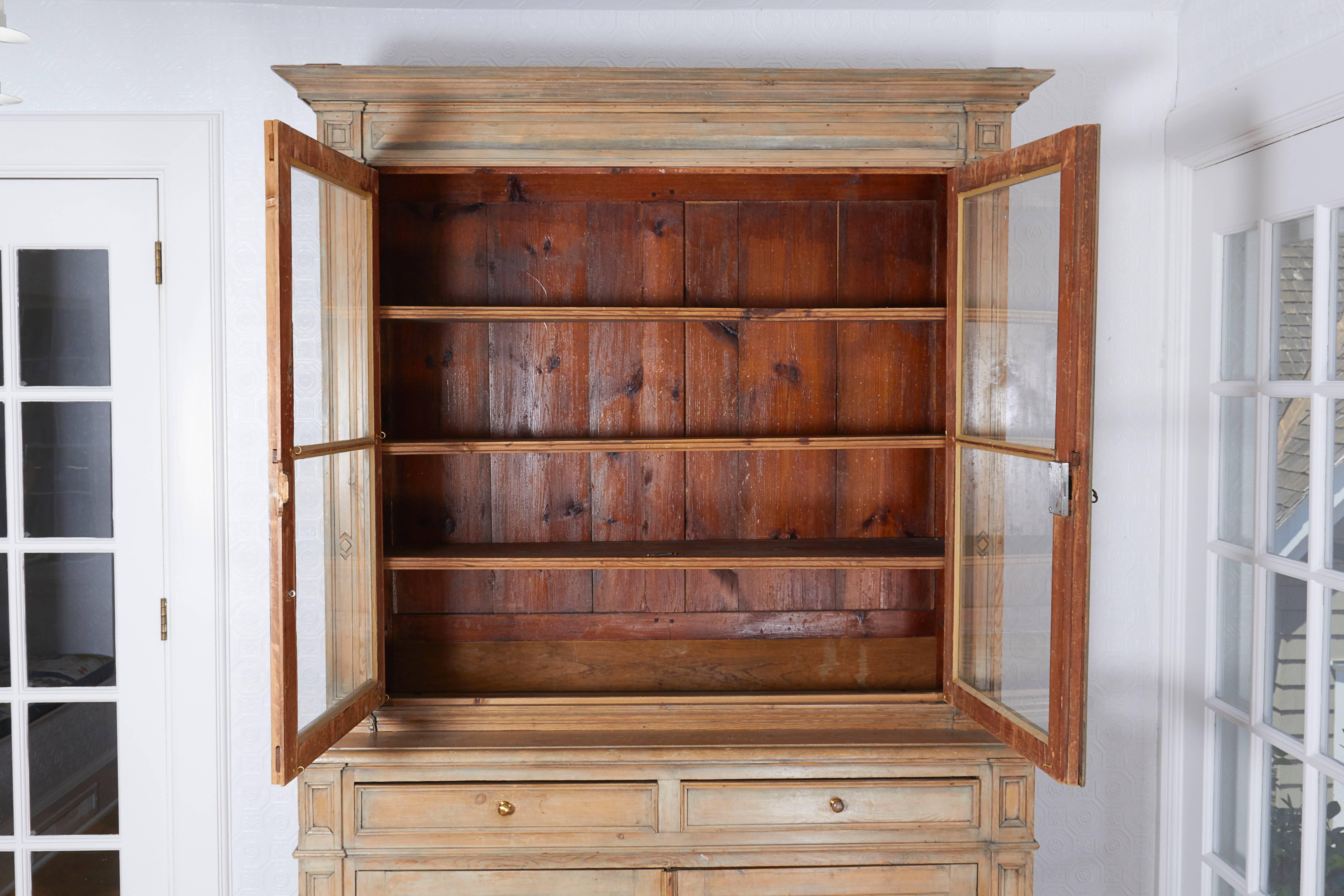Country 19th Century French Pine Cabinet
