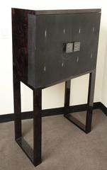 Shagreen Drinks Bar Cabinet on Stand