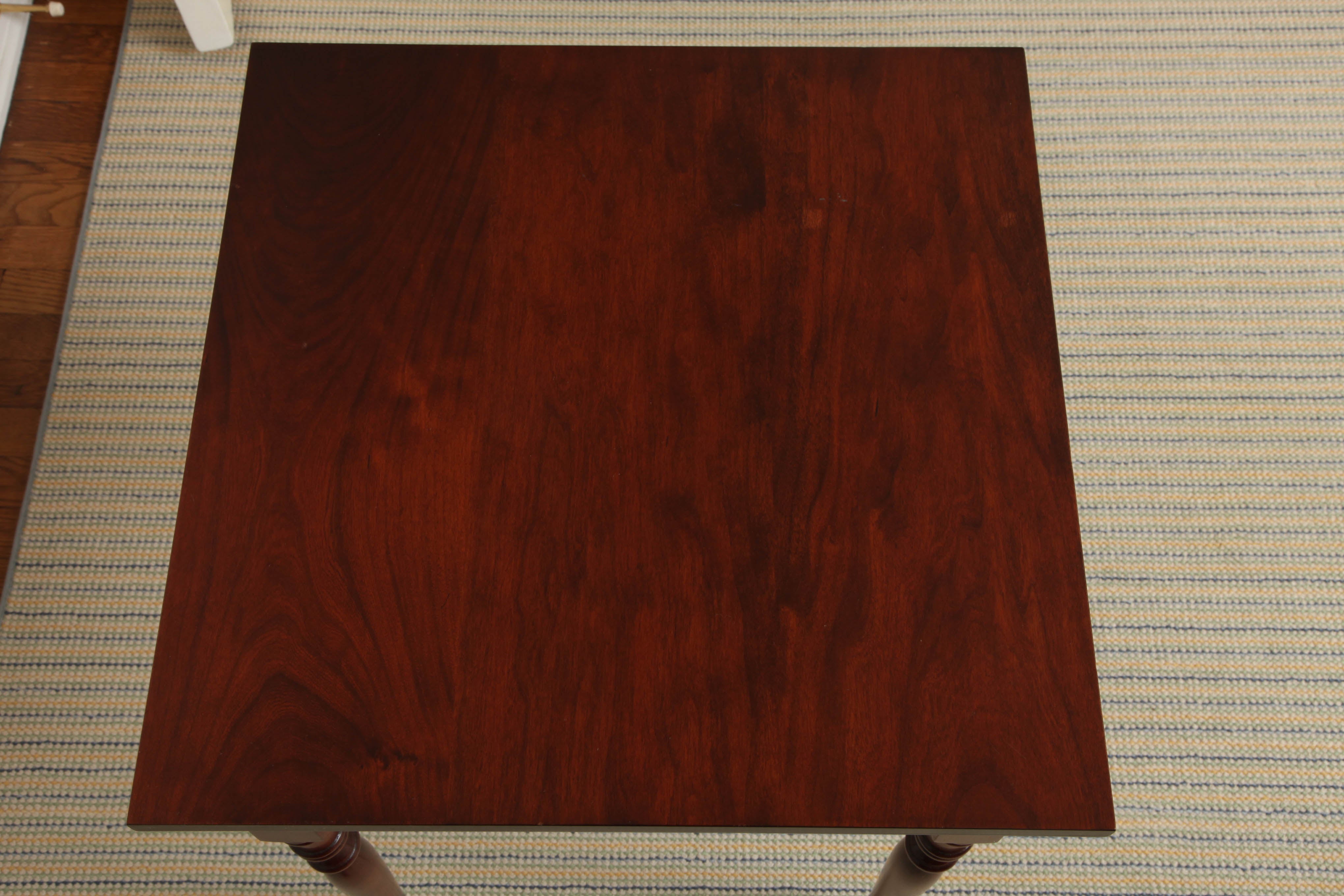 Sheraton Style Cherry Side Tables 1