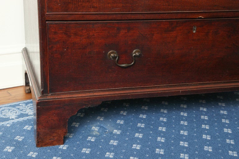 Fine George III Mahogany Chest-on-Chest 1