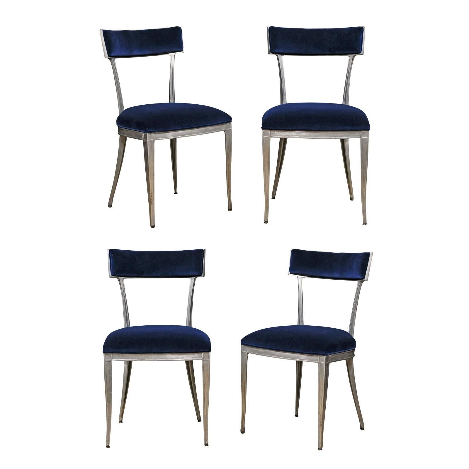 Hollywood Regency Side Chairs For Sale
