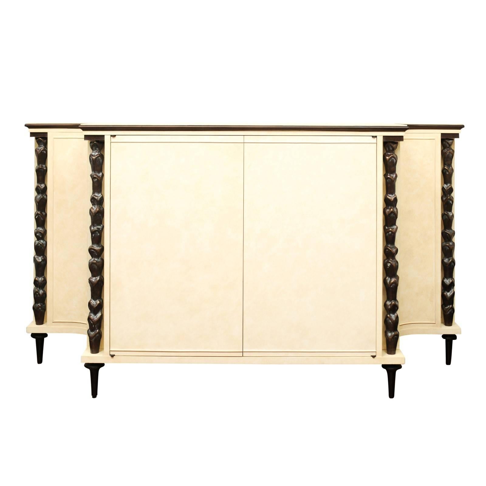 Andre Arbus Indochine Cabinet by Baker
