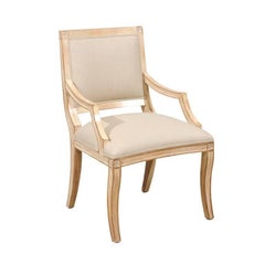 Neo-Classical Painted Arm Chair