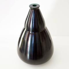 Robert Kuo Tourmaline Pear Shape Vase