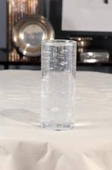 Robert Kuo Rock Crystal Pillar Candleholder