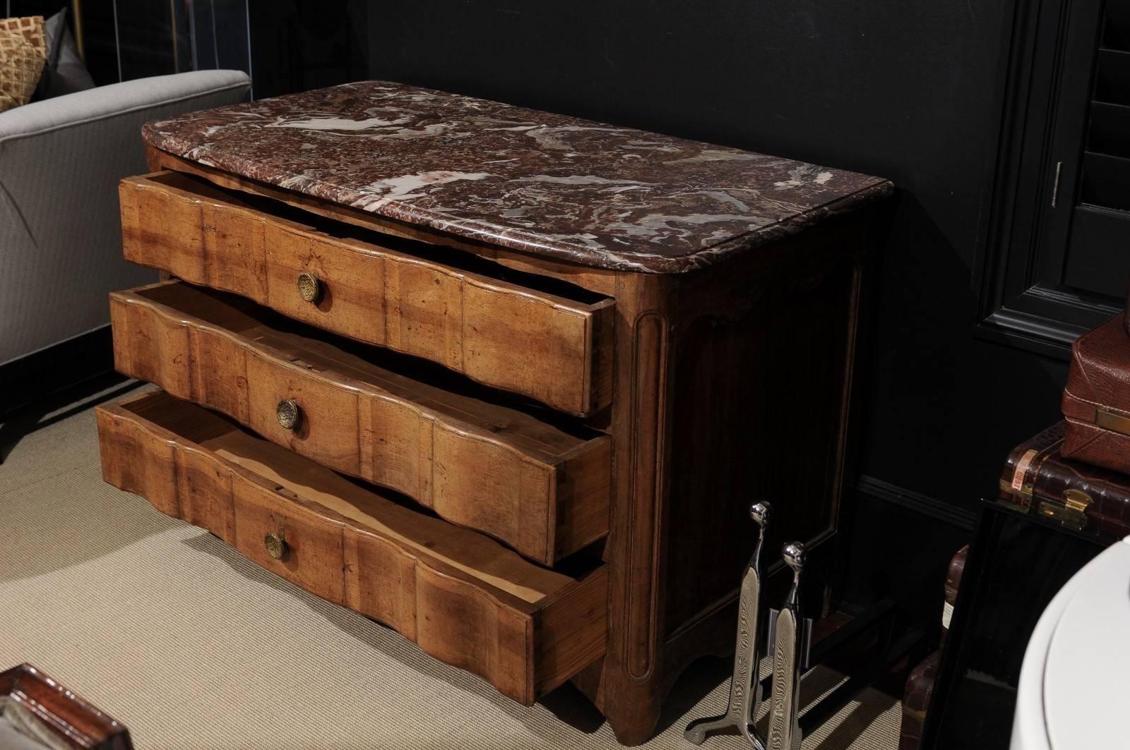 Antique Marble-Top Dresser In Good Condition In Atlanta, GA