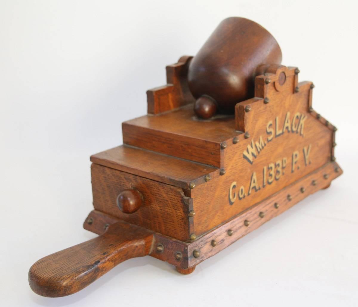 American Mid-19th Century Civil War Era Ballot Box For Sale