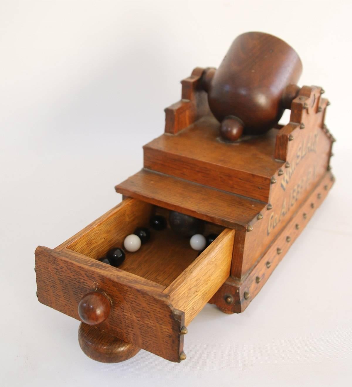 Mid-19th Century Civil War Era Ballot Box In Excellent Condition For Sale In Woodbury, CT