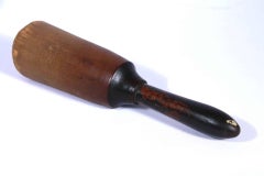 19th Century Painted Mortar and Pestle