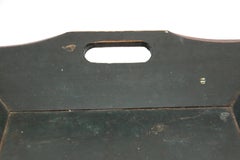 19th Century Windsor Green Painted Apple or Serving Tray
