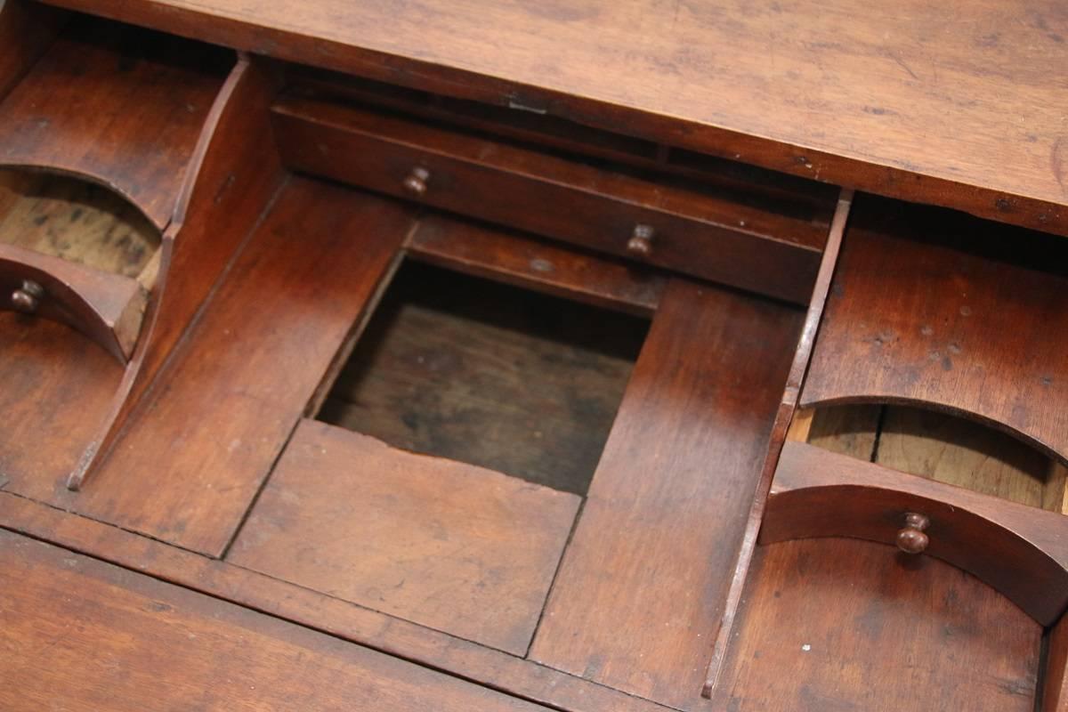 Mid-18th Century New England William and Mary Desk on Frame For Sale