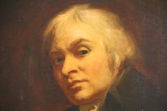 Romney's Self Portrait by Adrian Lamb