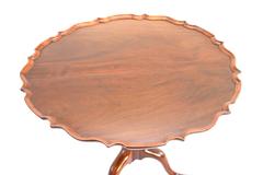 18th Century, Chippendale Cuban Mahogany Pie Crust Tea Table