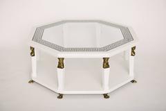 Baker Octagon Cocktail Table