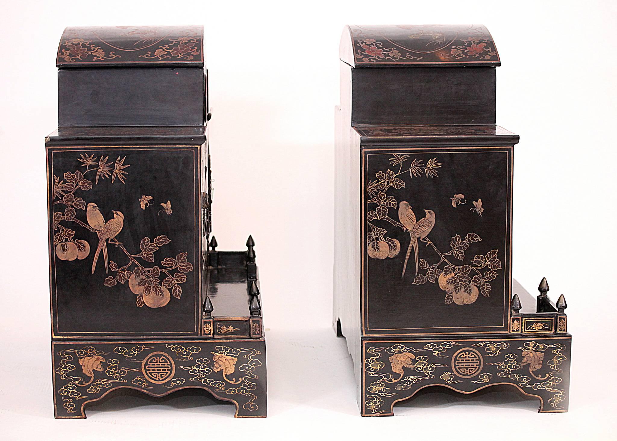 Pair of Early 20th Century Chinese Ancestral Shrines For Sale 1