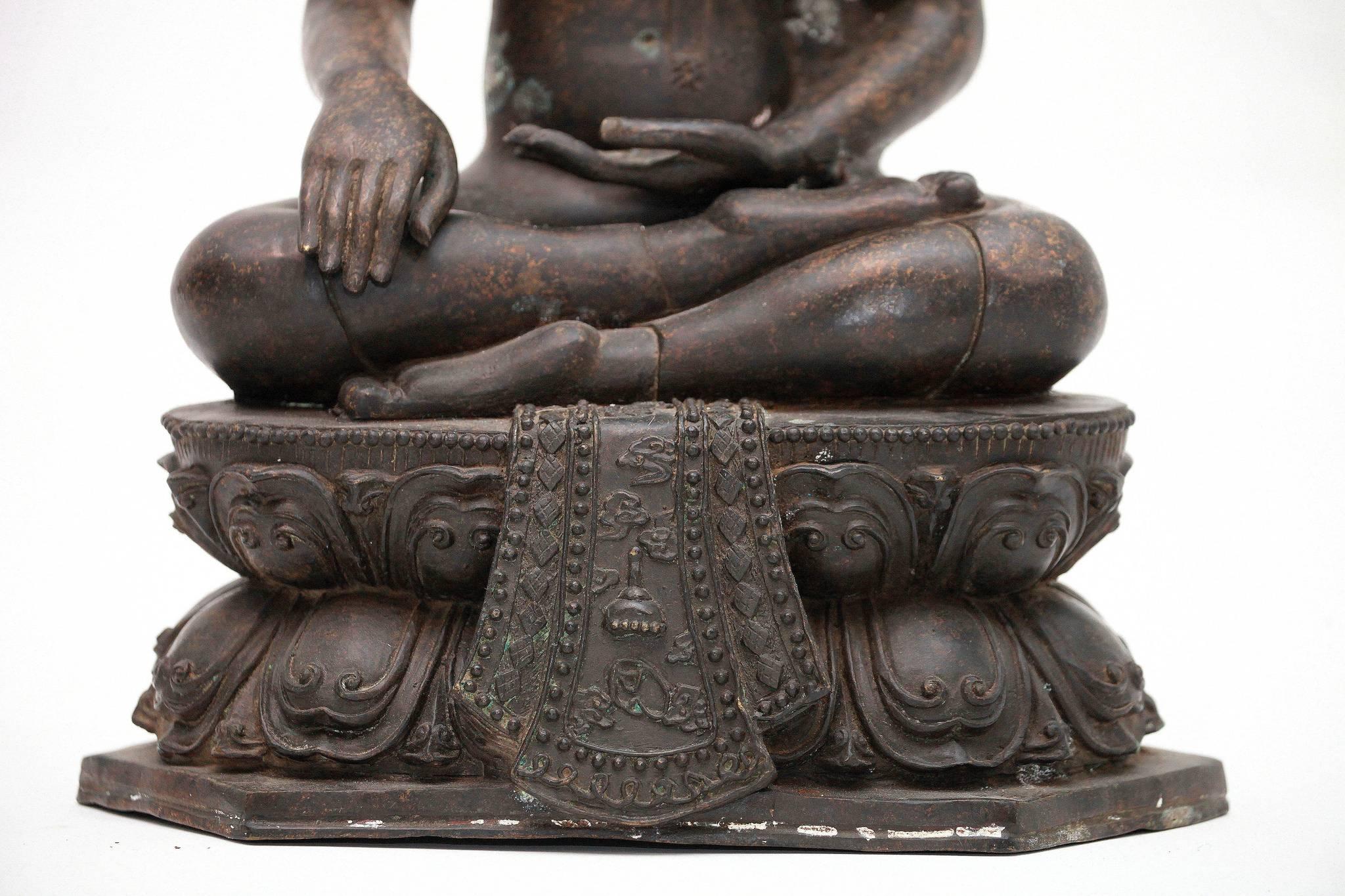 Bronze Buddha Sculpture 1