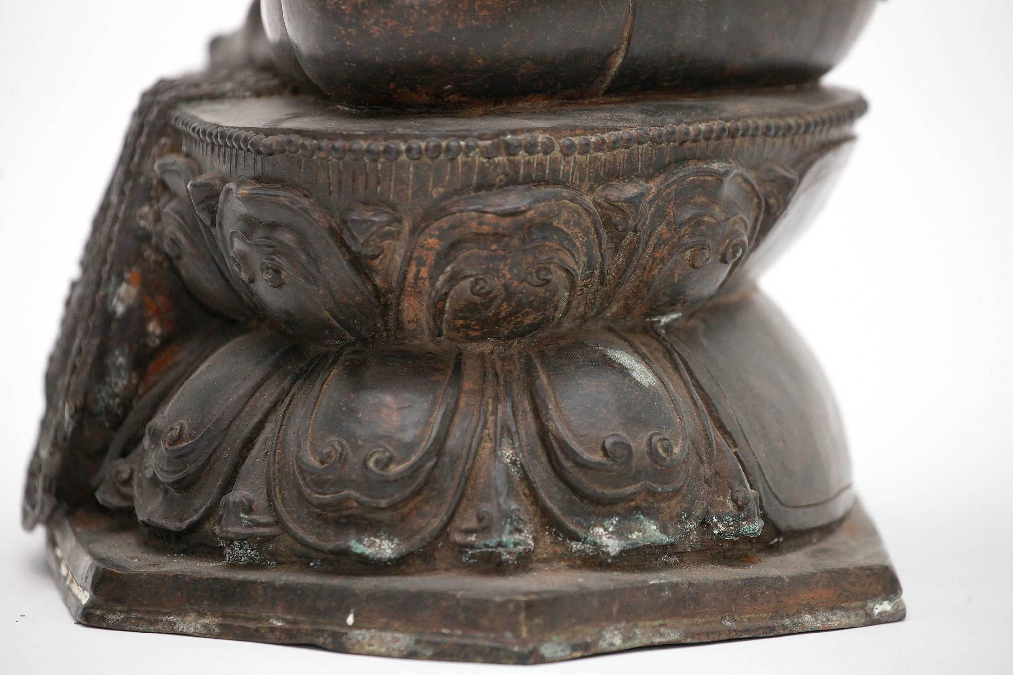 Bronze Buddha Sculpture 2