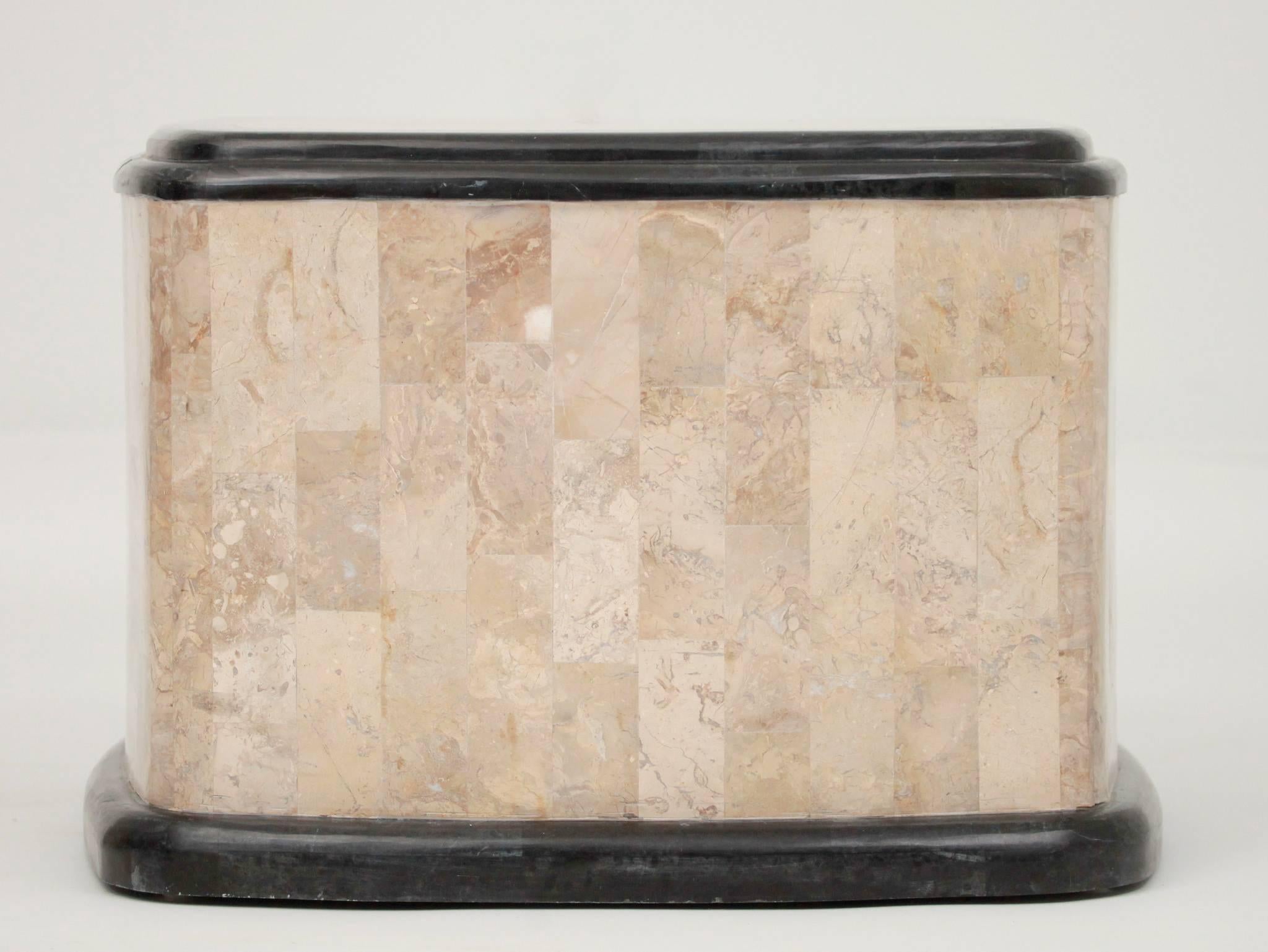 20th Century Tessellated Stone and Marble Occasional Table For Sale