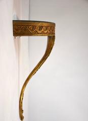 Neoclassical Style Gilt Demilune