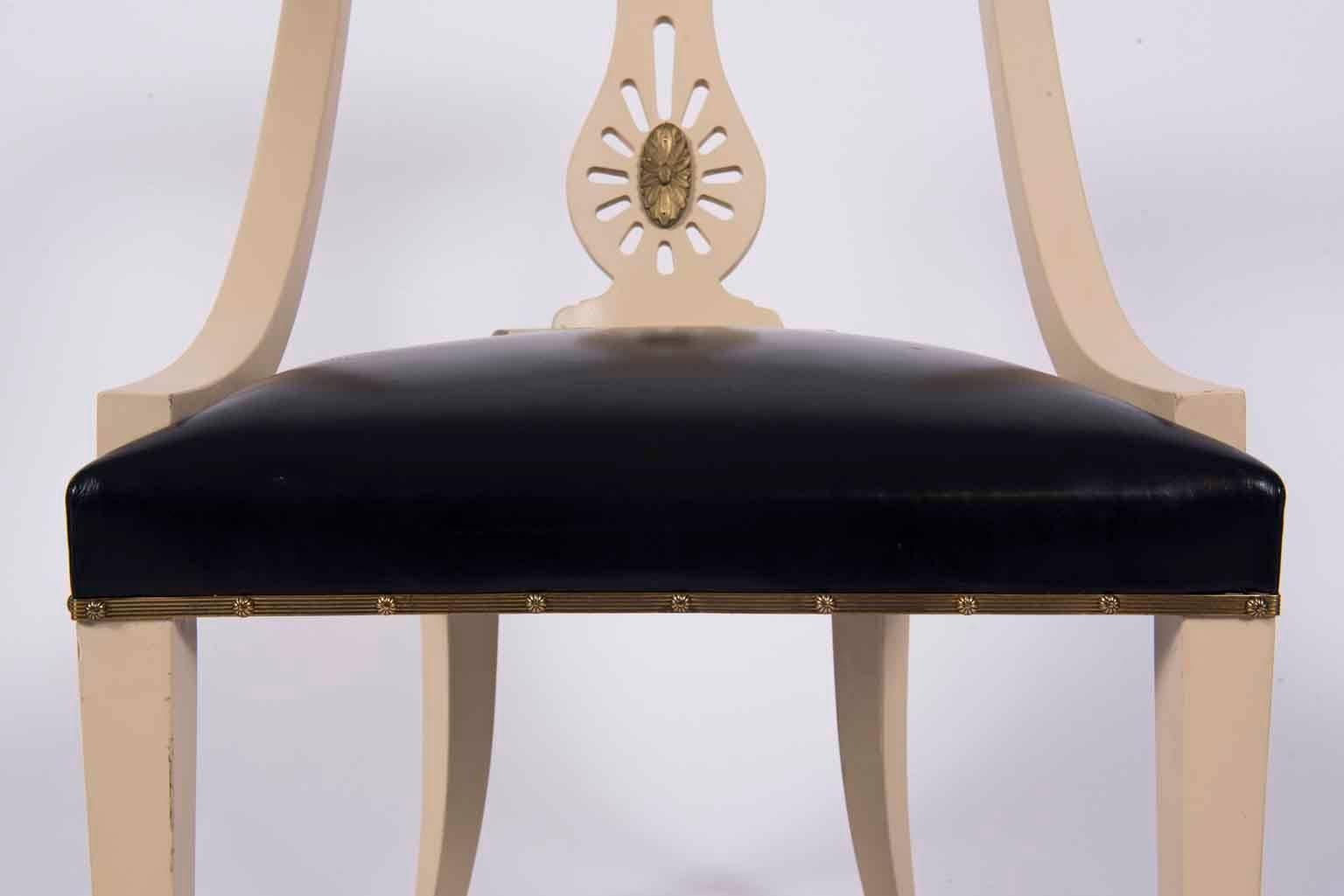 Set of Six Renzo Rutili Dining Chairs 1