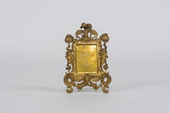 Pair of 19th Century French Louis XV Style Gilt Bronze Picture Frames