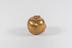 Surrealist 22-Karat Glazed Bisque Pomme Apple