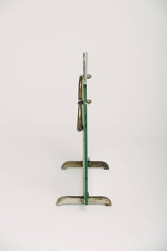 French Iron and Glass Fireplace Screen