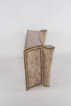 Tessellated Marble Console Table