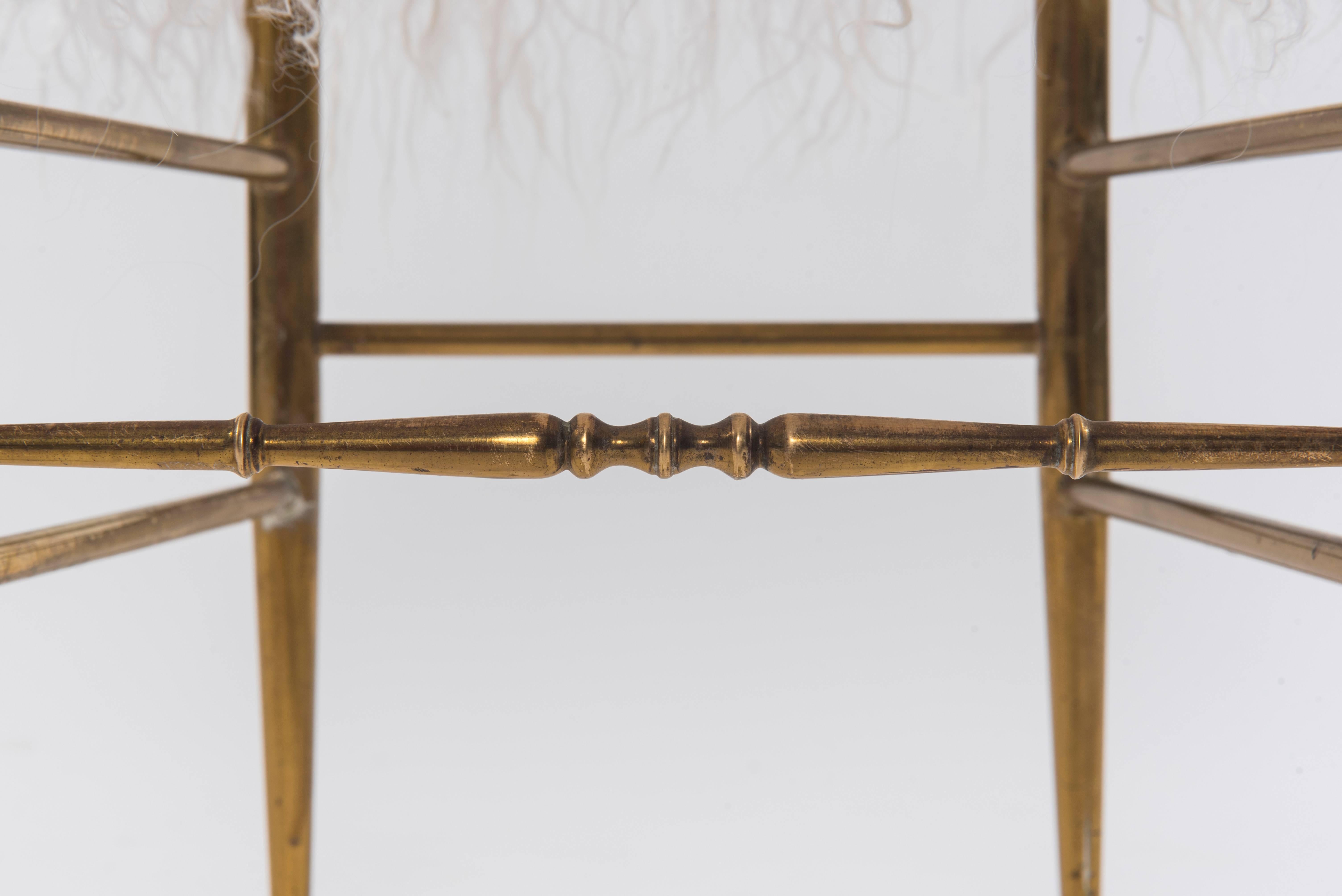 Italian Brass Chiavari Chair  3