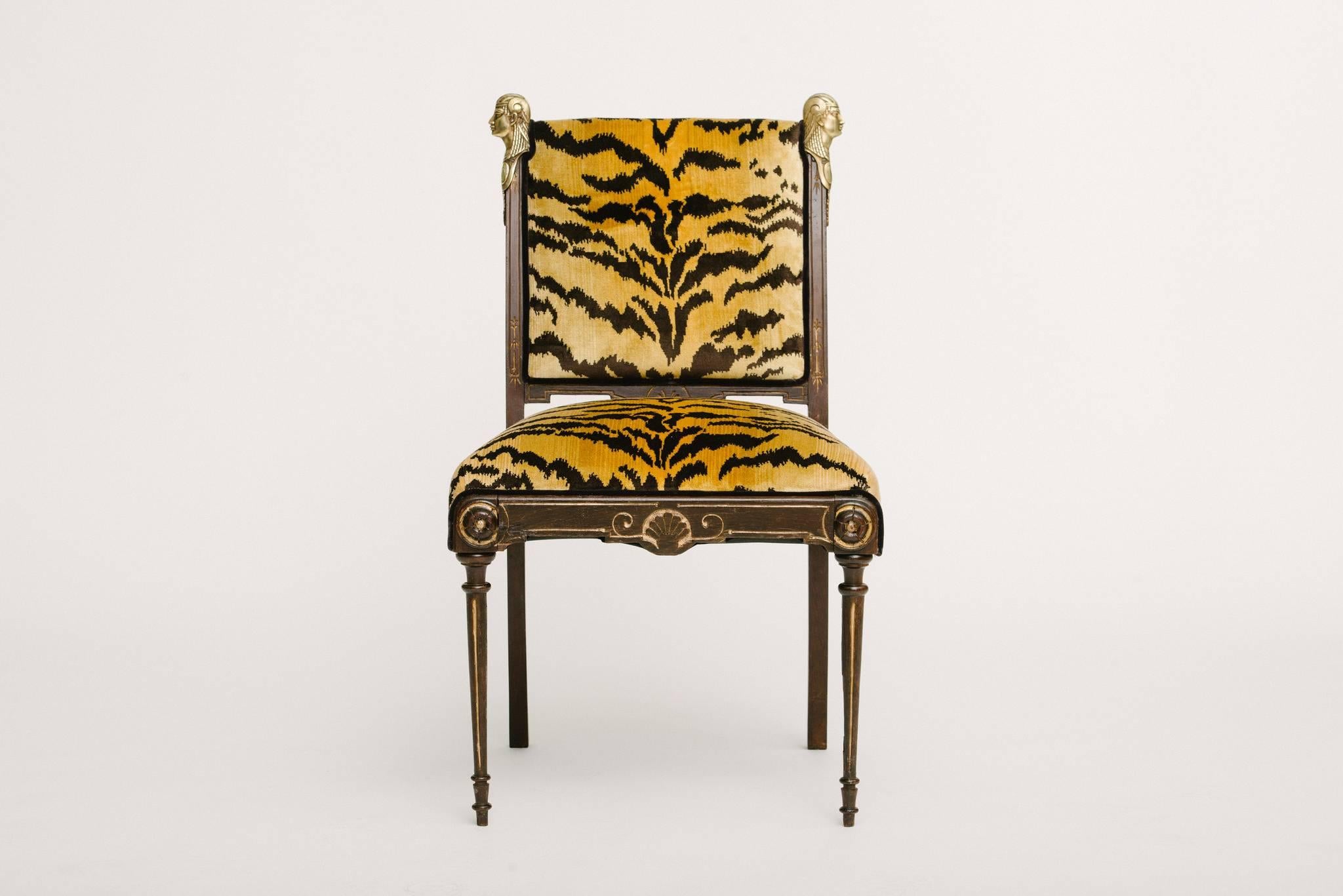 19th Century Greek Revival Rosewood Chair 2