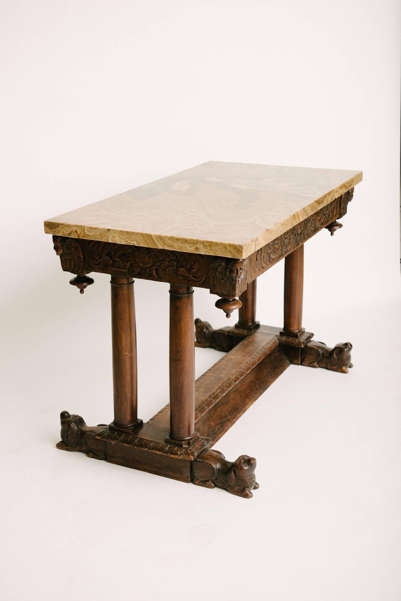 Renaissance Table centrale italienne du XVIIe siècle en vente