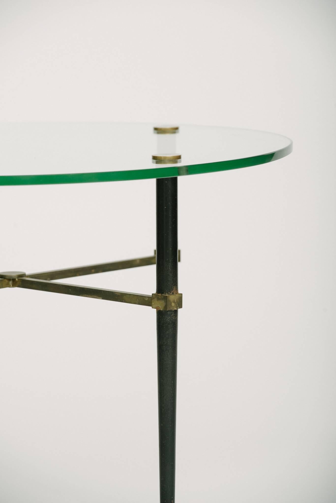 1940s Italian Bronze Occasional Table In Good Condition In Houston, TX