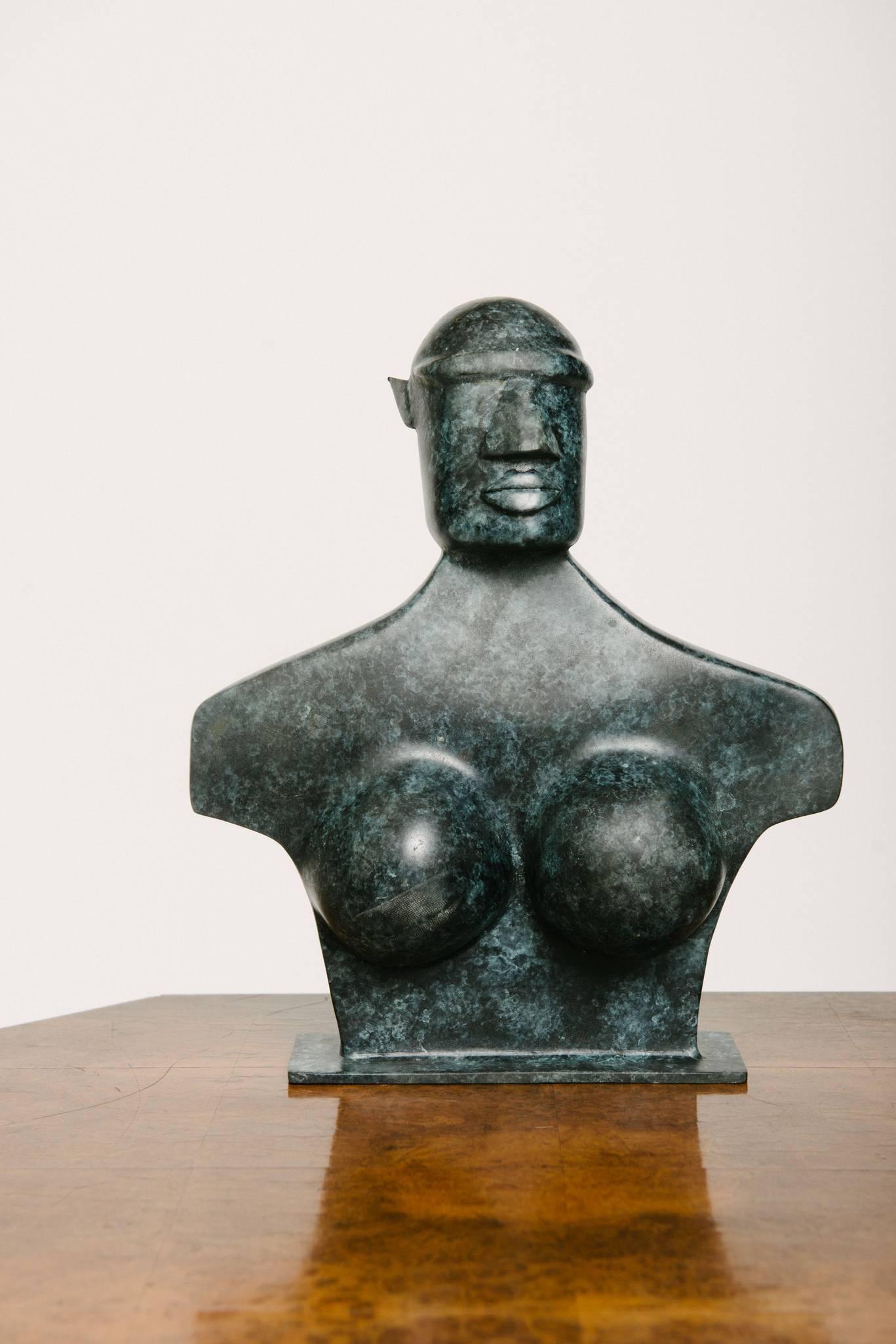 Postmoderne Femme Hermes Sculpture en bronze en vente