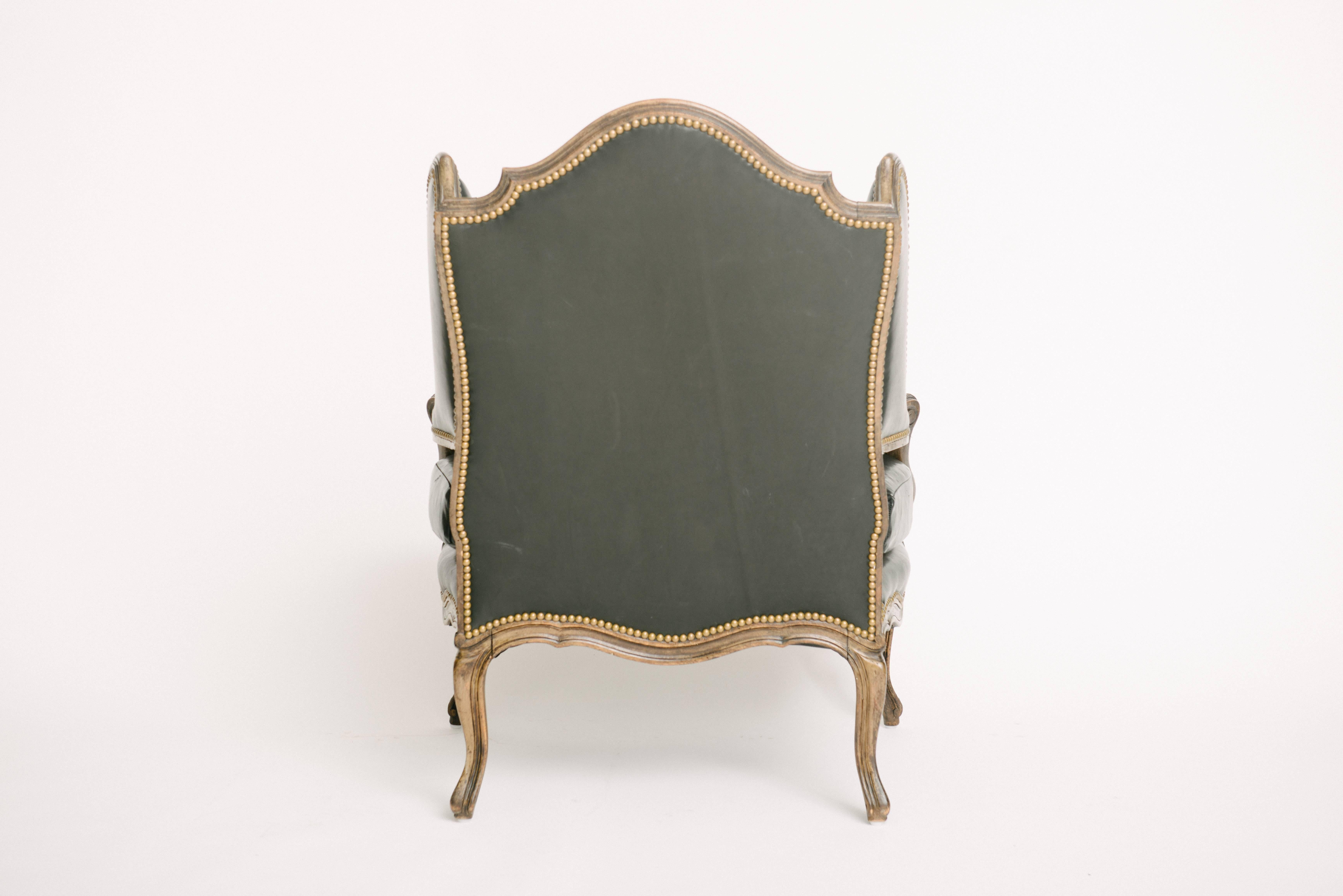 19th Century Louis XV Style En Confessional Chair  2