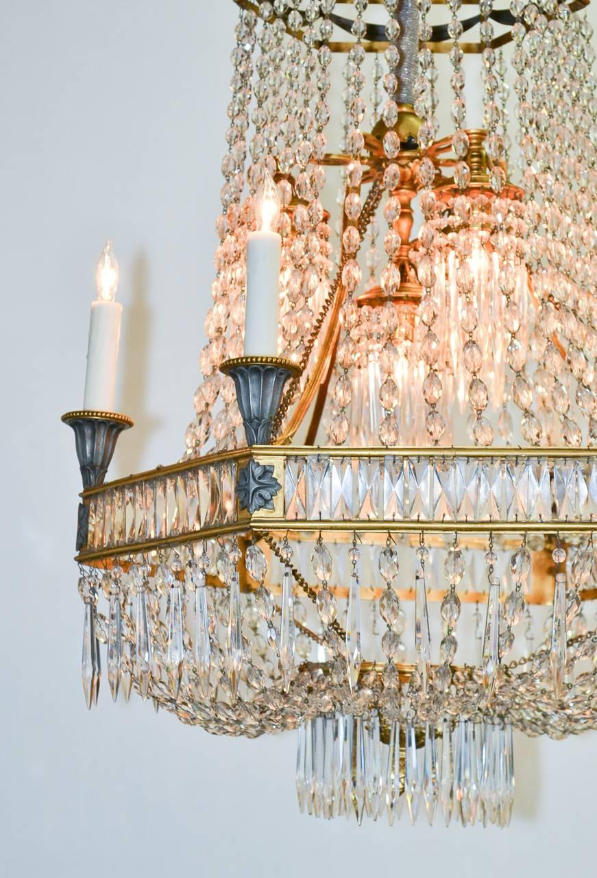 19th Century French Neoclassical Chandelier 2