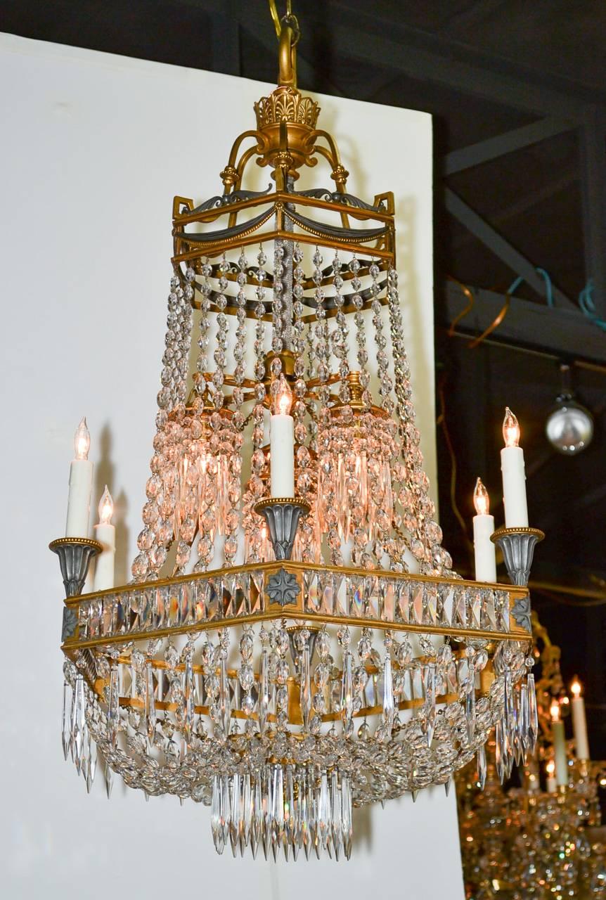 19th Century French Neoclassical Chandelier 3