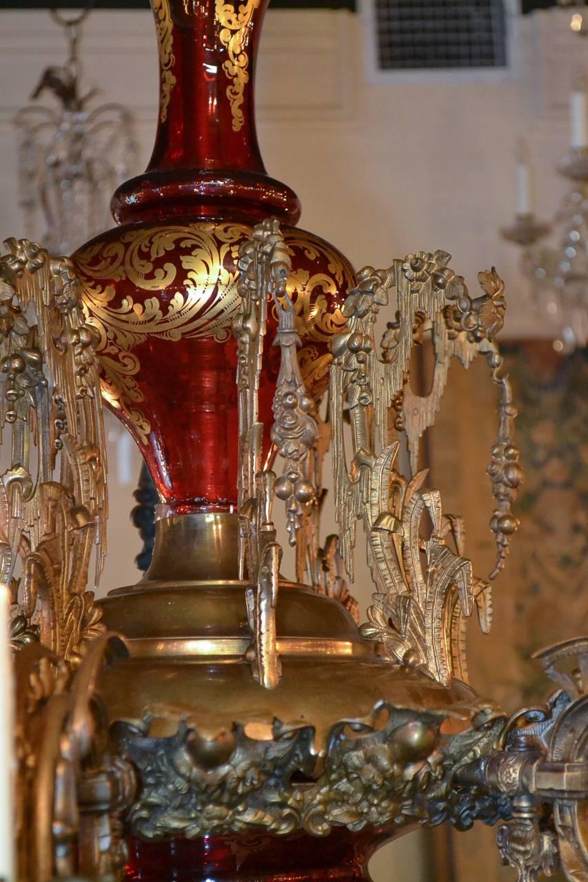 Rare 19th Century Belle Époque Chandelier 3