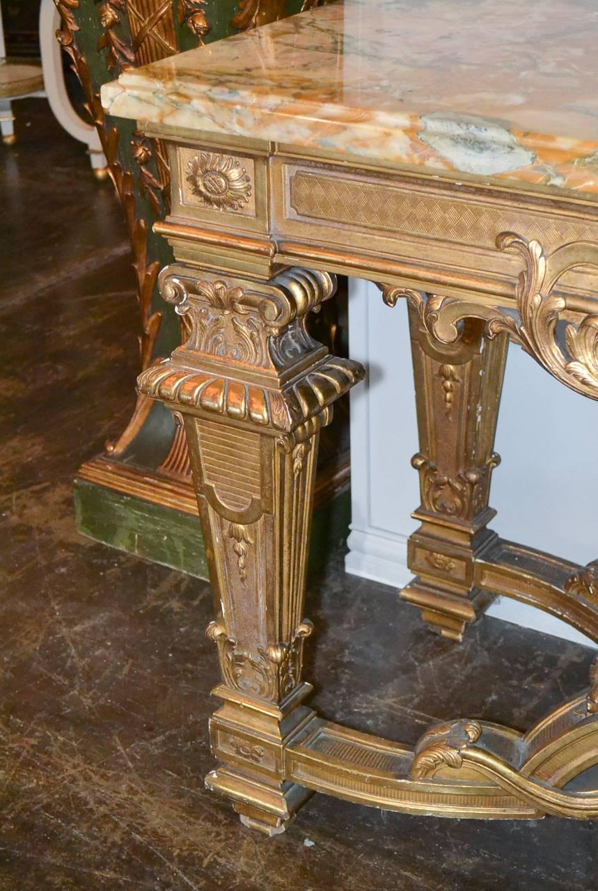Fine 19th Century French Regence Style Console In Good Condition For Sale In Dallas, TX