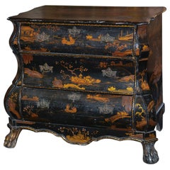 Antique 18th Century Dutch Chinoiserie Commode