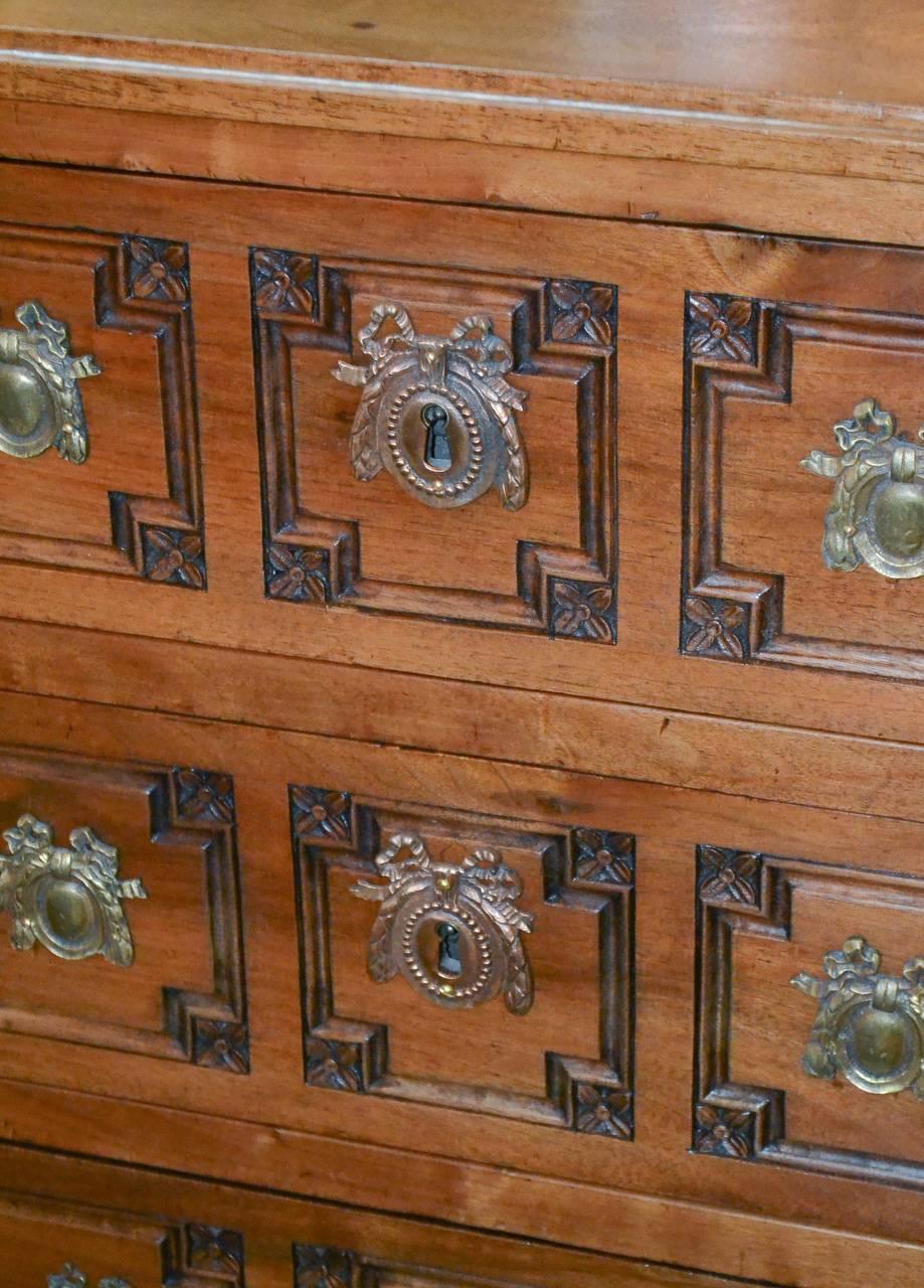 Carved 19th Century French Louis XVI Chest