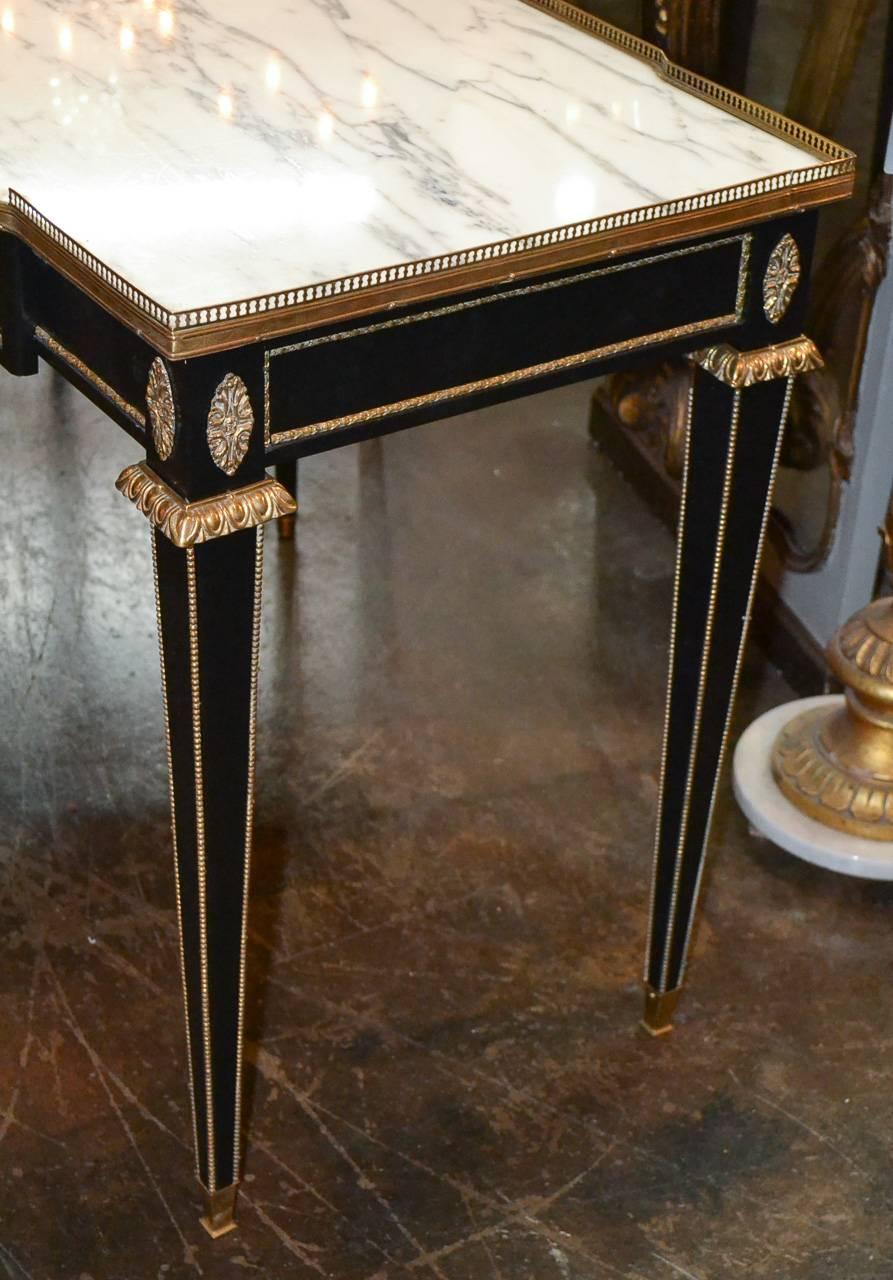 French Fine Jansen Side Table