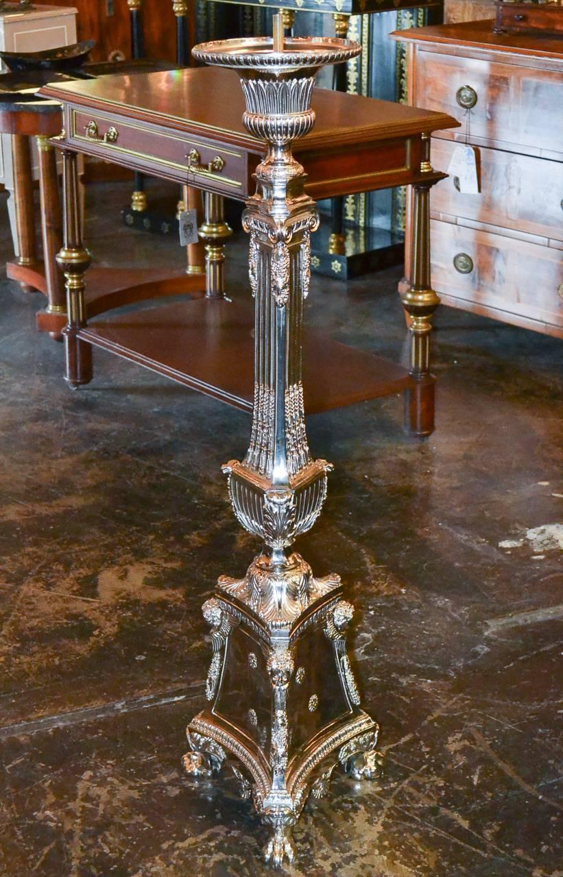 Pair of 19th Century French Altar Sticks In Good Condition In Dallas, TX