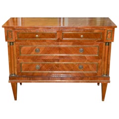 Handsome Continental Walnut Commode