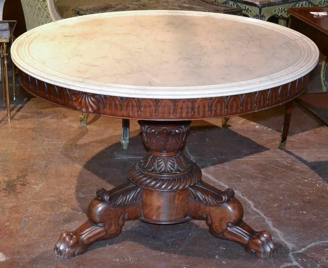 19th Century French Charles X Centre Table 2